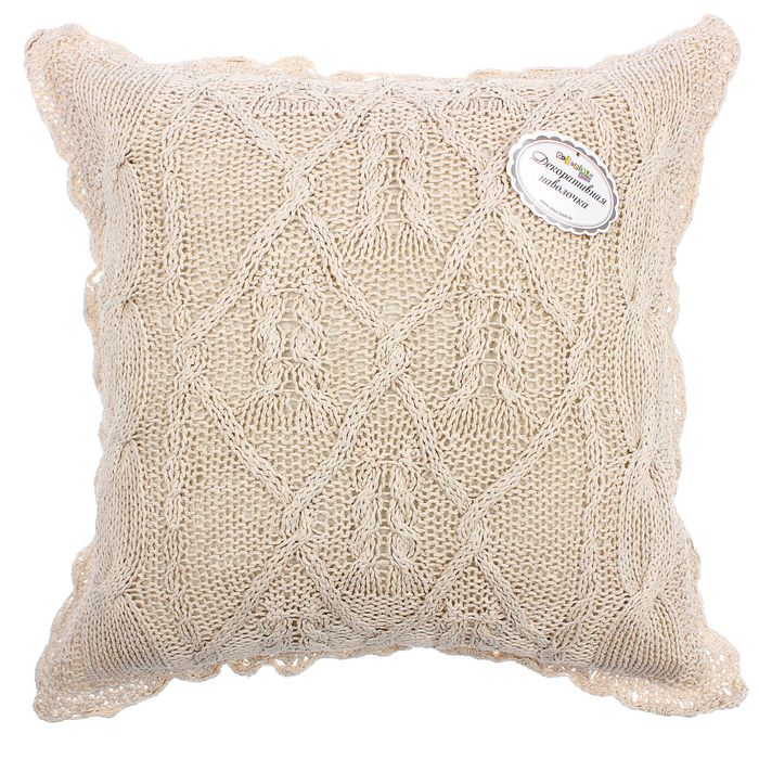 Наволочка декоративная "Collorista" Пралине 45*45 см