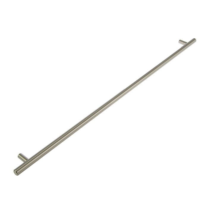 Ручка-рейлинг, d=12 мм, м/о 512 мм, цвет матовый никель