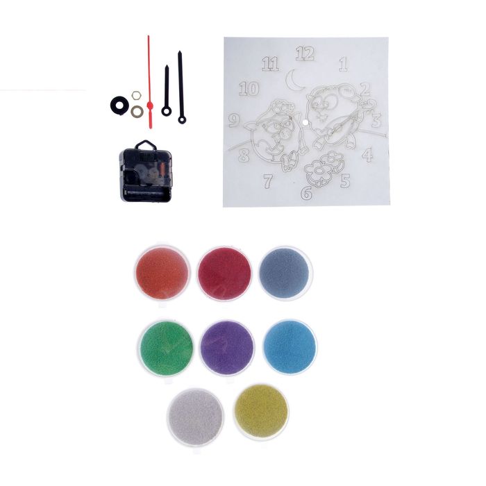 Набор для декорирования часов песком "Смешарики: Нюша"
