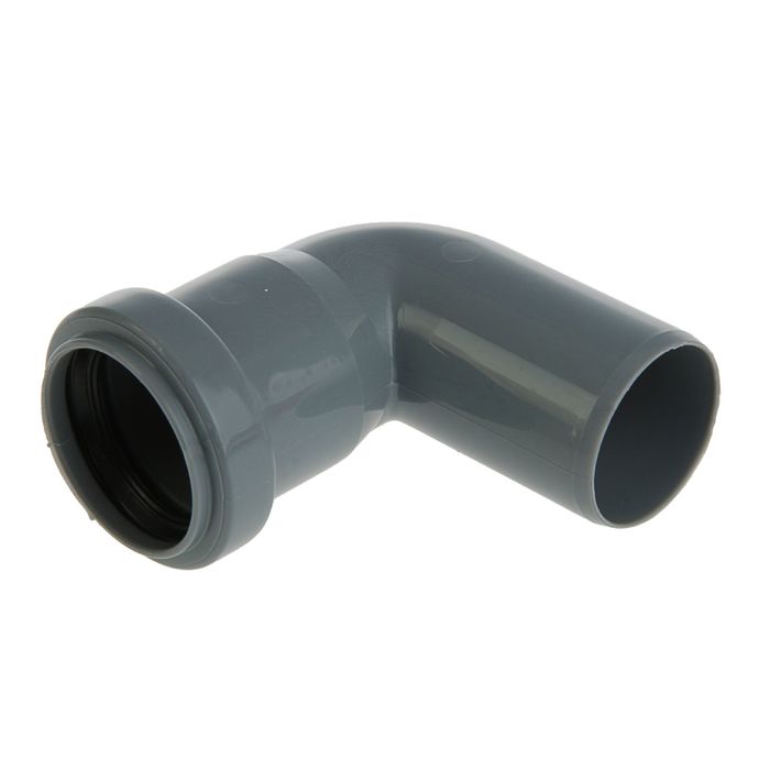Отвод канализационный "Политэк", 40 мм, 90°