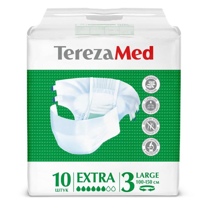 Подгузники для взрослых Extra Large (№3) TerezaMed уп.10