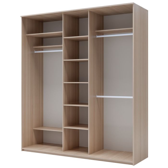 Шкаф-купе Хит-23-20-111, 2300х2000х620 Ясень шимо темный