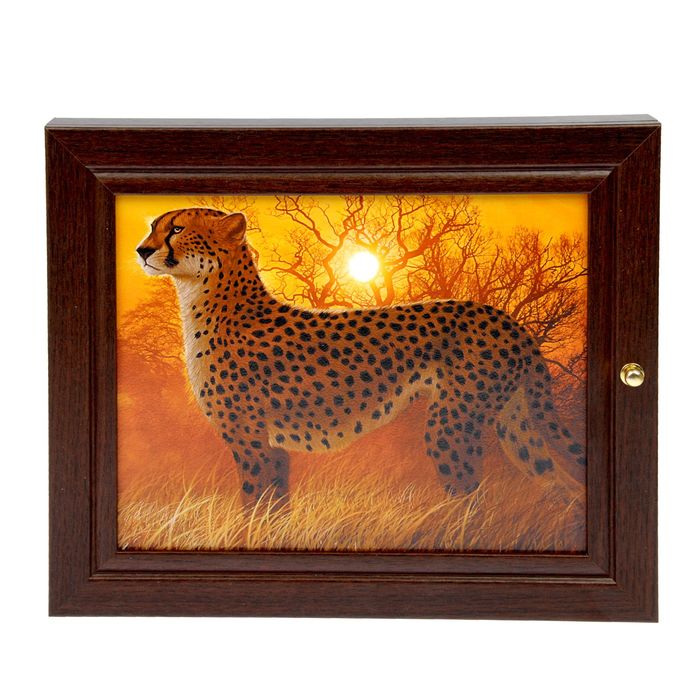 Ключница "Гепард" венге 26х31 см