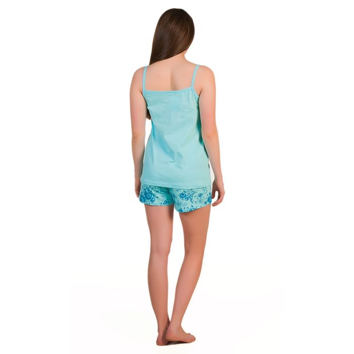 Пижама женская (топ,шорты) П-42 МИКС, р-р 52