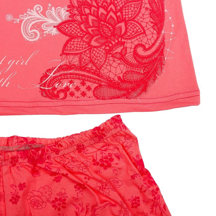 Пижама женская (топ,шорты) П-42 МИКС, р-р 52