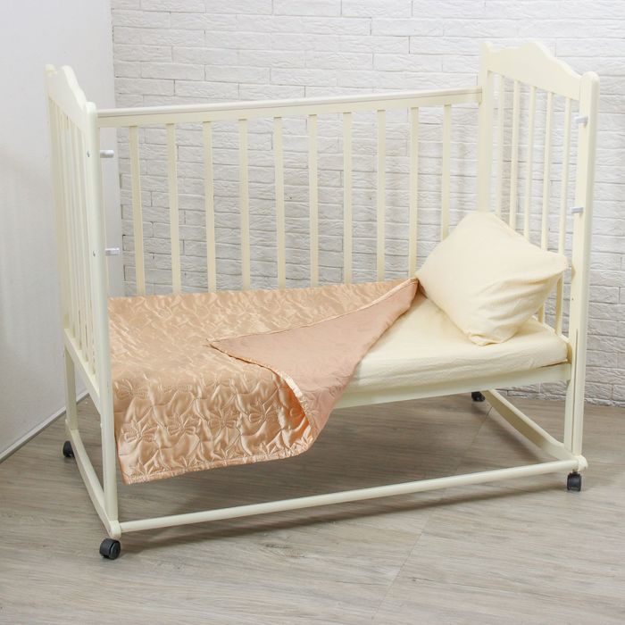 Покрывало детское Этель Ультрастеп Нежность, размер 110х150 +-2 см, цвет бежевый, 90 г/м2