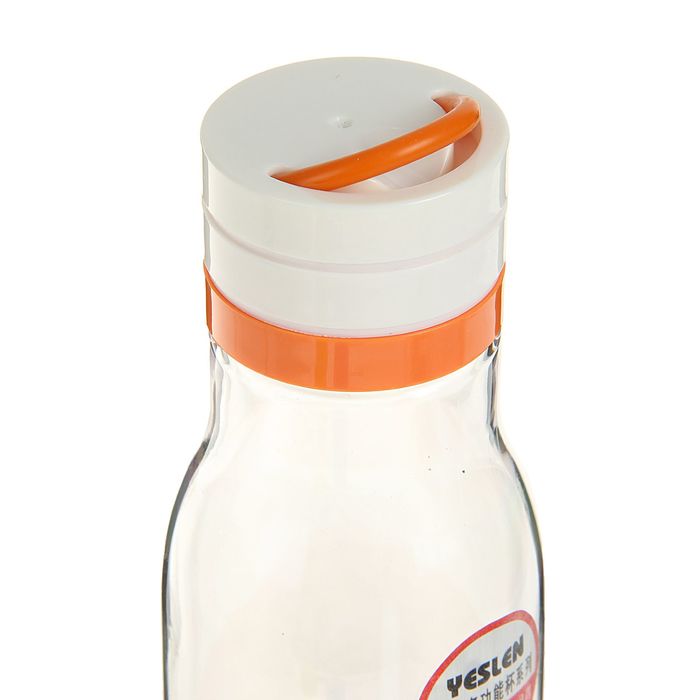 Бутылка для воды Yeslen, 500 мл, винтовая крышка, микс