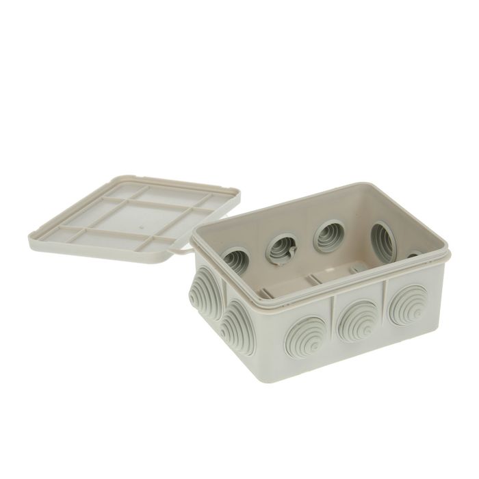 Коробка распределительная HEGEL КР2606, 150x110x70 мм, IP55, для открытой установки