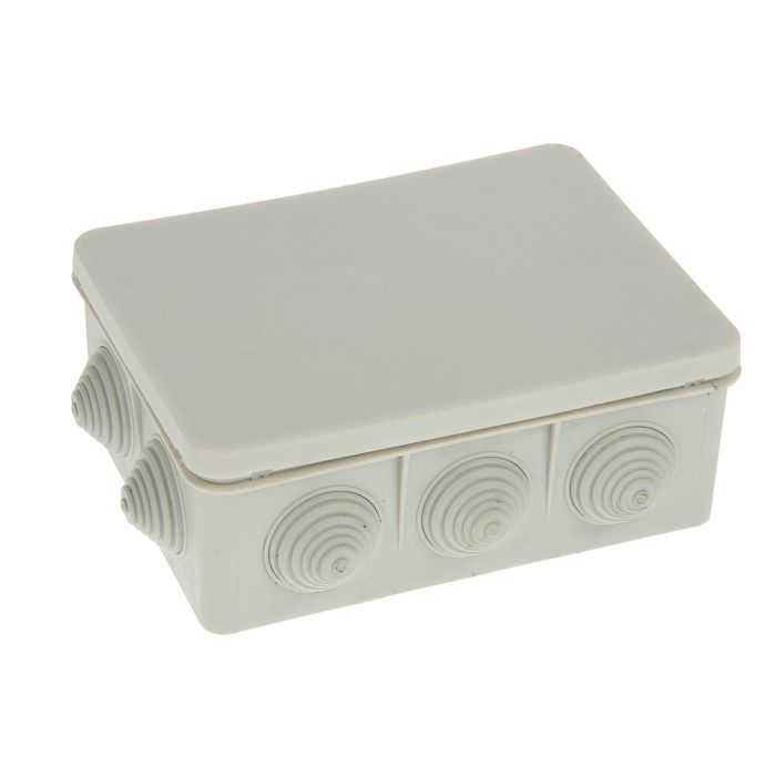 Коробка распределительная HEGEL КР2607, 190x110x70 мм, IP55, для открытой установки