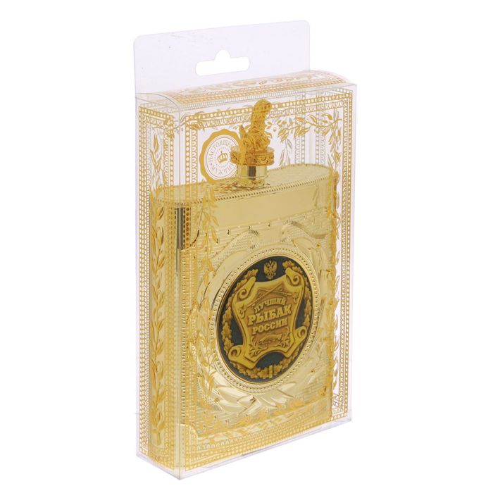 Фляжка "Лучший рыбак России", 540 мл