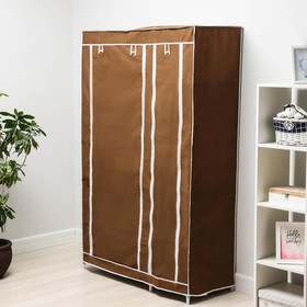 Шкаф для одежды, 107×43×172 см, цвет кофейный от Сима-ленд