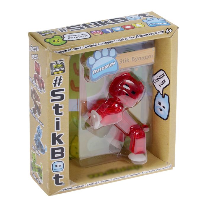 Набор игровой Стикбот "Фигурка питомца", МИКС