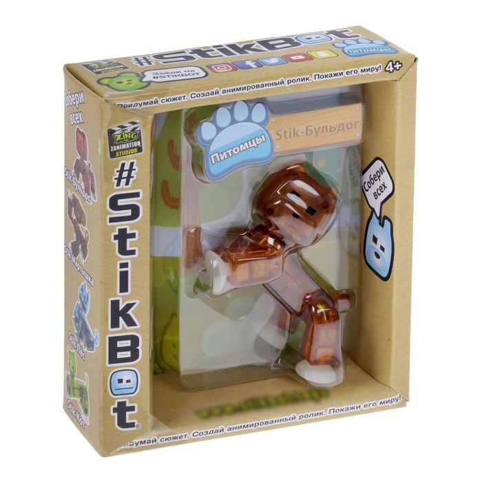Набор игровой Стикбот "Фигурка питомца", МИКС