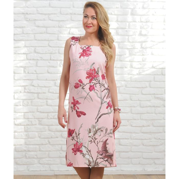 Платье женское 6224, размер 46, рост 164 см, цвет разноцветный