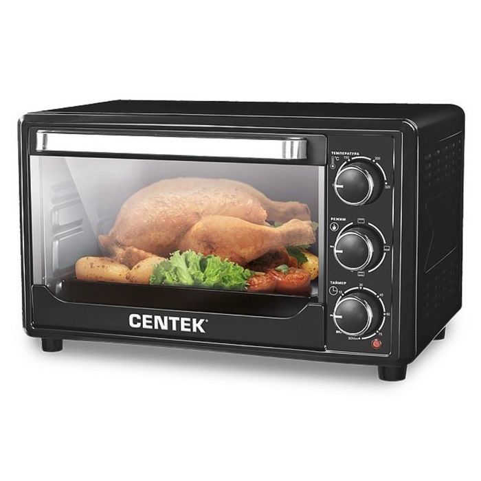 Мини-печь Centek CT-1538-50, 2000 Вт, 50 л, черный
