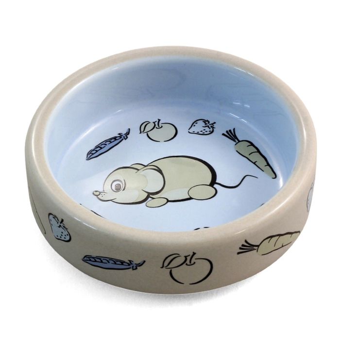 Миска Triol керамическая "Мышонок", 0.1л