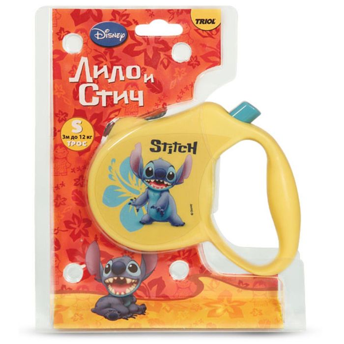 Рулетка Triol-Disney WD1005 "Stitch" трос 3м до 12кг S