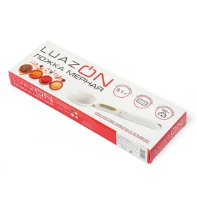Весы кухонные LuazON LV-507, электронные, до 0.5 кг, белые от Сима-ленд