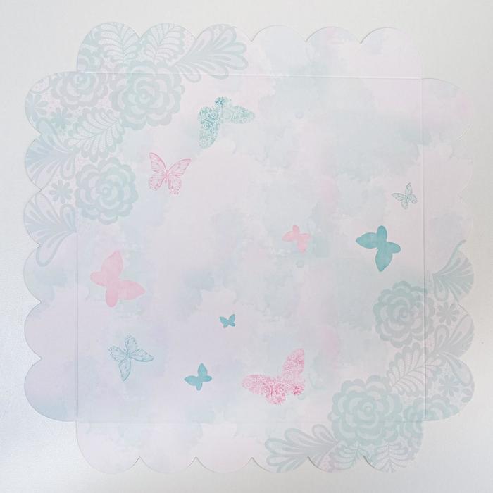 Коробочка для печенья с PVC крышкой «Наслаждайся моментом», 21 х 21 х 3 см