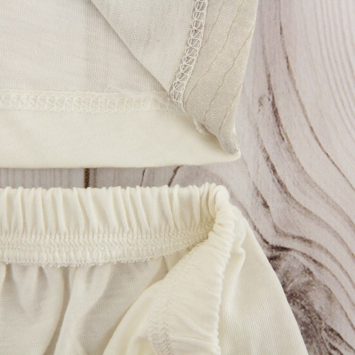 Комплект детский (футболка, шорты) "Мечтатель", рост 74-80 см, цвет бежевый/коралловый ВВТ-К 627_М