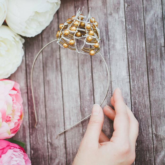 Набор для создания короны из бисера "Фея"