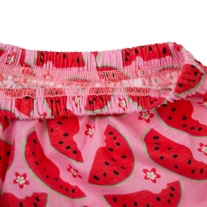 Пижама женская (футболка, шорты) ПК108 МИКС, размер 46