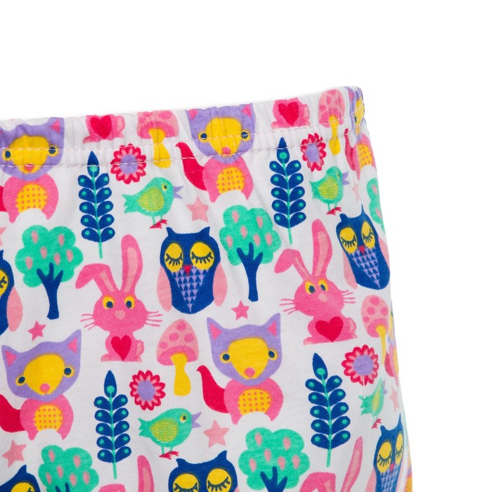 Пижама женская (футболка, шорты) ПК108 МИКС, размер 46