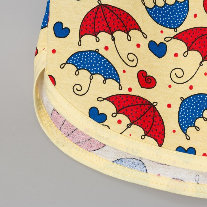 Пижама женская (футболка, шорты) ПК108 МИКС, размер 44