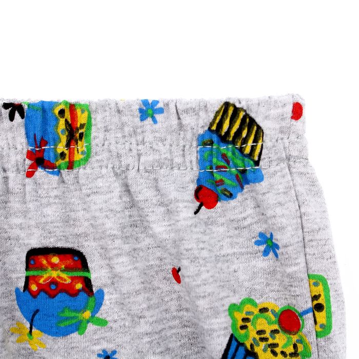 Пижама женская (футболка, бриджи) ПК138 МИКС, размер 50