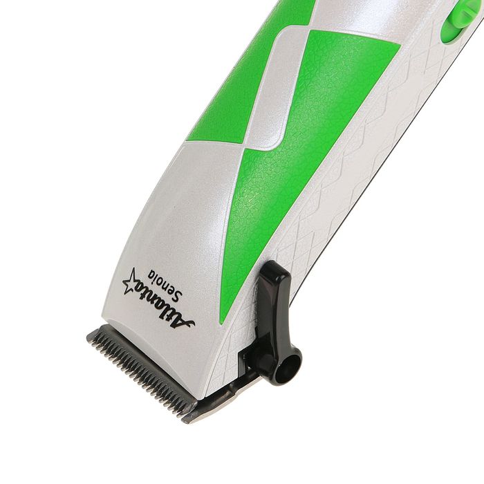 Машинка для стрижки Atlanta ATH-6885, 4 насадки, 9 Вт, 230 В зеленая