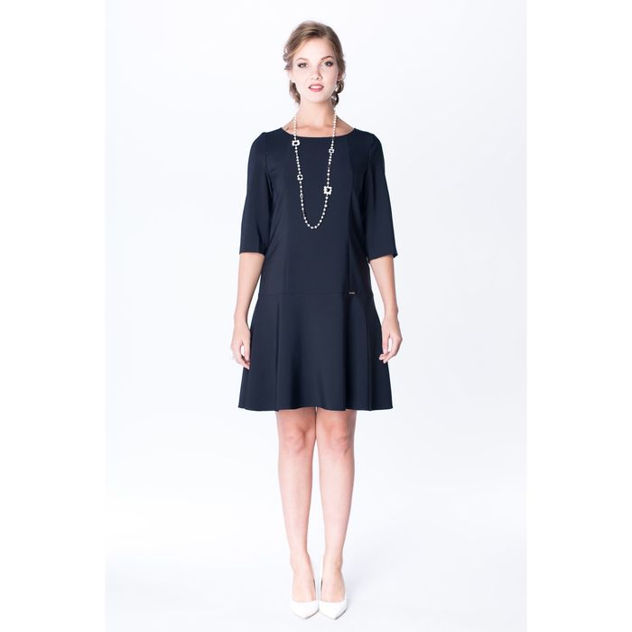 Платье женское pl5152-1011 цвет тёмно-синий, р-р 46, рост 170 см