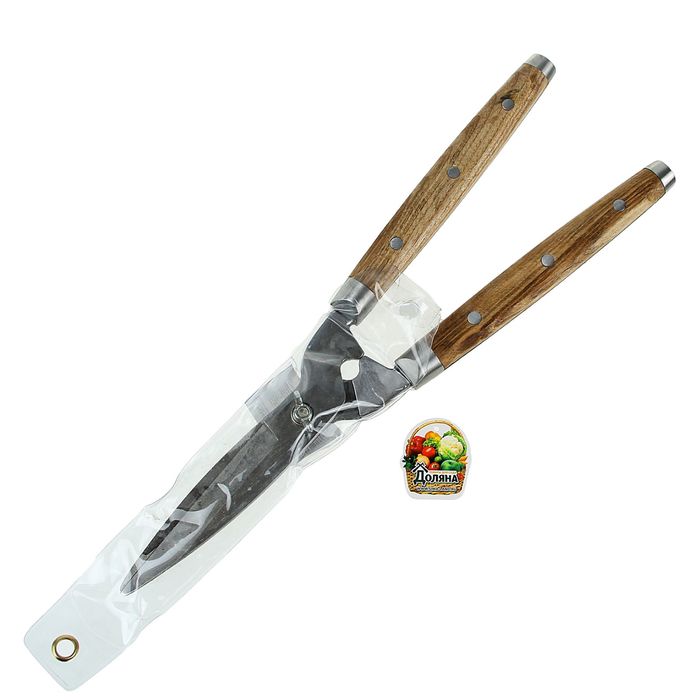 Кусторез, 17.7" (45 см), деревянные ручки