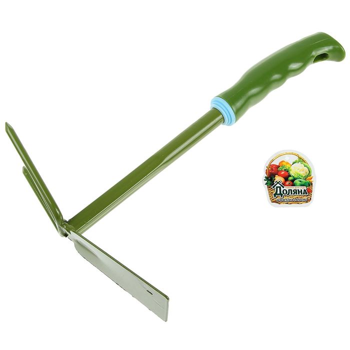 Мотыжка комбинированная, длина 30 см, пластиковая ручка