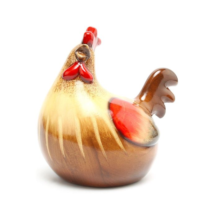 Садовая фигура "Петушок", рыжий