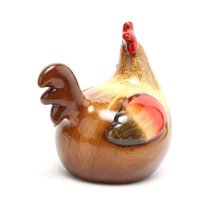 Садовая фигура "Петушок", рыжий