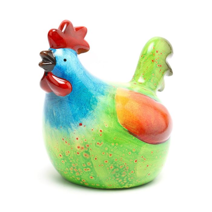 Садовая фигура "Петушок", зеленый