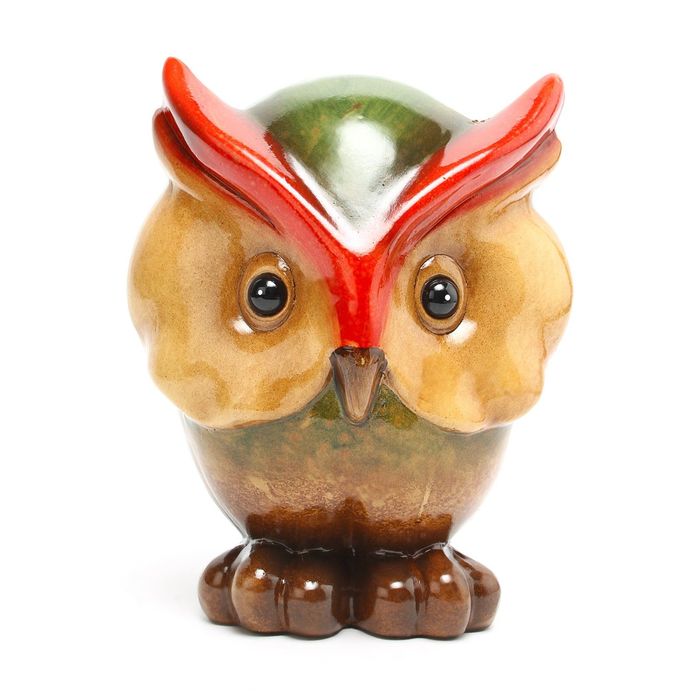 Садовая фигура "Сова", большие глаза