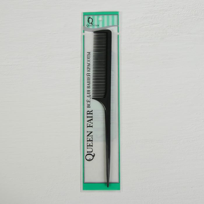 Расчёска с ручкой, цвет чёрный