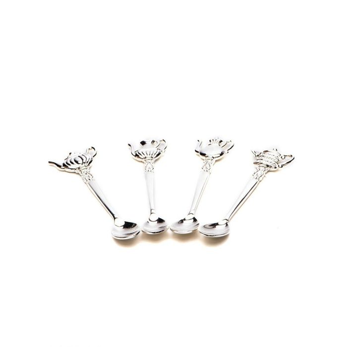 Набор ложек Marquis, 4 предмета, декор чайнички