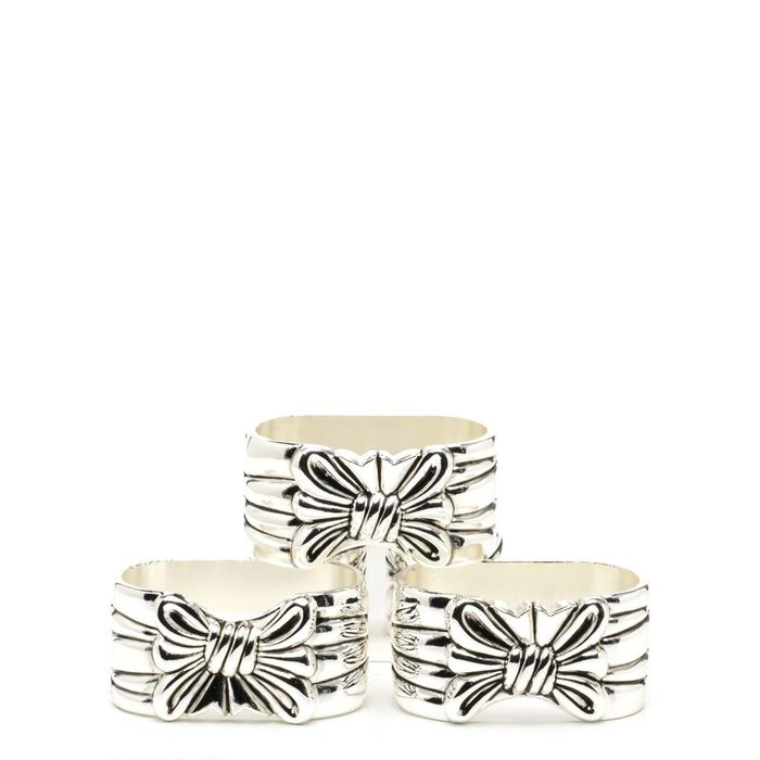 Набор колец для салфеток Marquis, 4 предмета, бантик