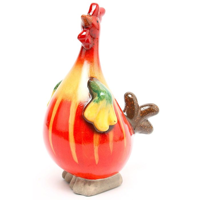 Садовая фигура "Петушок", на подножке