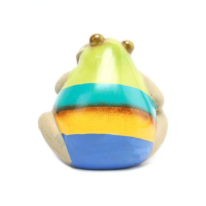 Садовая фигура "Лягушонок", полосатый