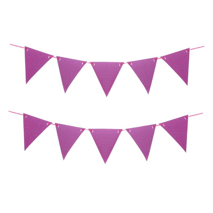 Гирлянда "Флажки на ленте"