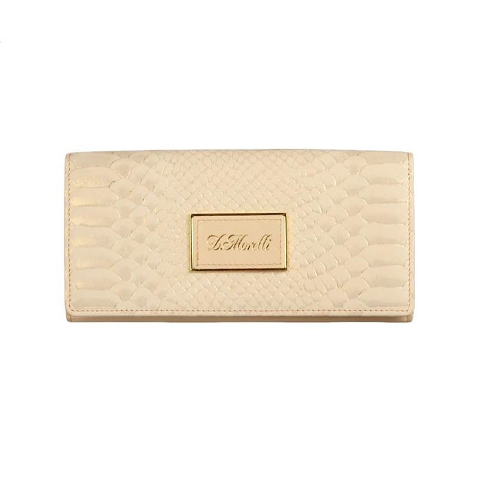 Портмоне жен. DM-P015-PT109,18*3*9,отд д/купюр, д/монет, д/кредит карт ,бежевый