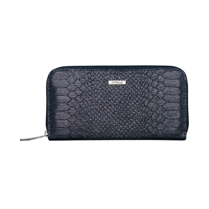 Портмоне жен. DM-P006-K808,10*2,3*19,5,отд д/купюр, д/монет, д/кредит карт ,синий