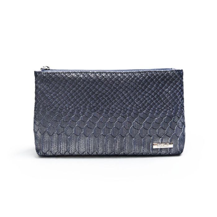 Косметичка простая DM-KSS2-K808,18*3,3*10,5,отд на молнии,синий