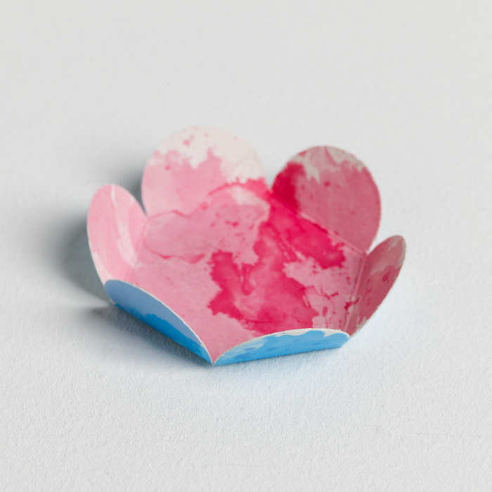 Коробка для кондитерских изделий с PVC крышкой «Хорошего настроения», 12 х 12 х 3,5 см