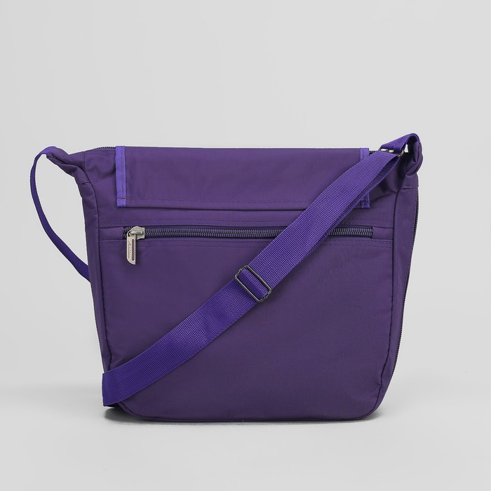 Сумка молодежная 380 а 33*9*32, сливовый