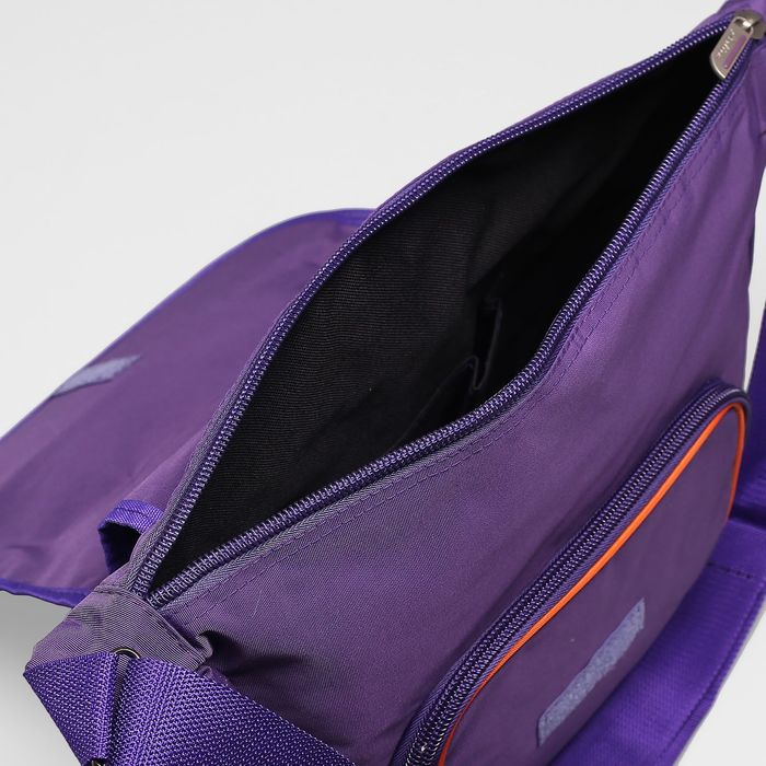 Сумка молодежная 380 а 33*9*32, сливовый