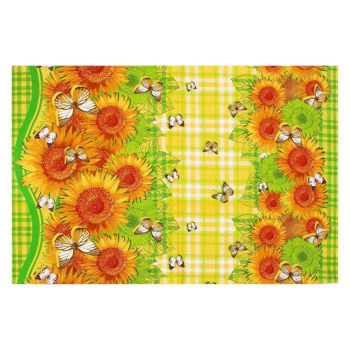 Полотенце банное вафельное Кубаночка 2 зел. 100х150 см, 150г/м хл100%